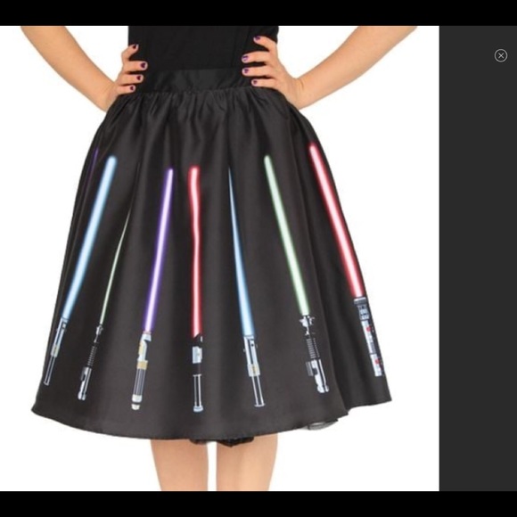 her universe lightsaber skirt